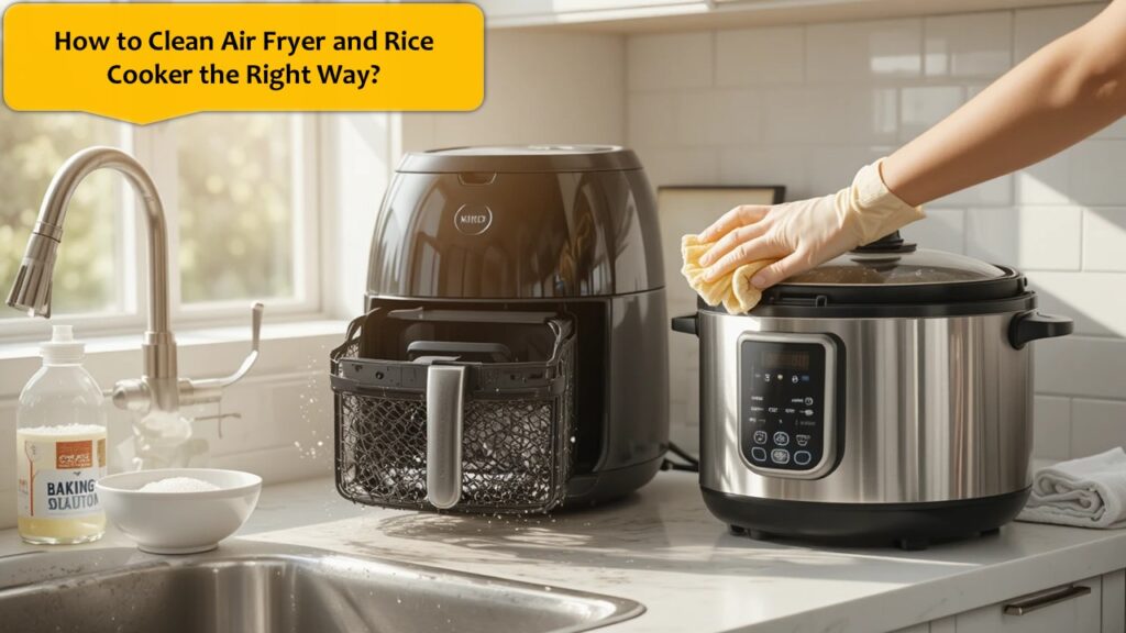 How to Clean Air Fryer and Rice Cooker the Right Way