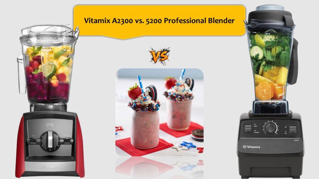Vitamix A2300 vs. 5200 Professional Blender