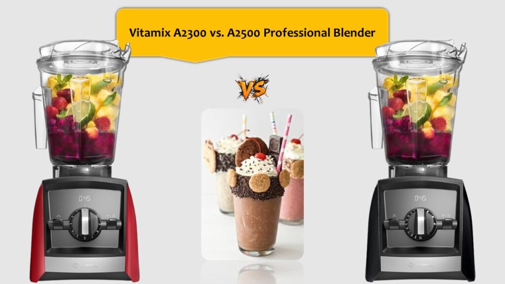 Vitamix A2300 vs. A2500 Professional Blender