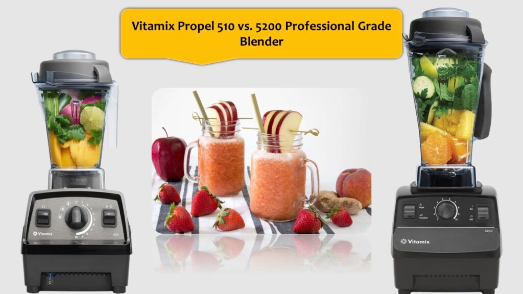 Vitamix Propel 510 vs. 5200 Professional Grade Blender