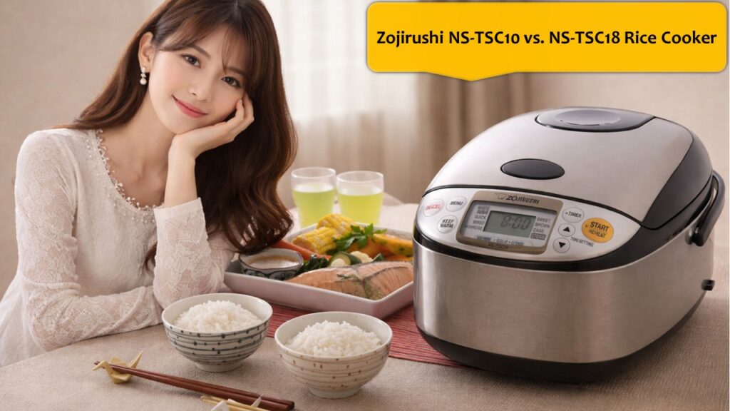 Zojirushi NS-TSC10 vs. NS-TSC18 Rice Cooker