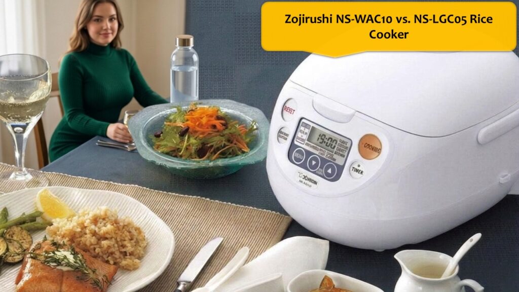 Zojirushi NS-WAC10 vs. NS-LGC05 Rice Cooker