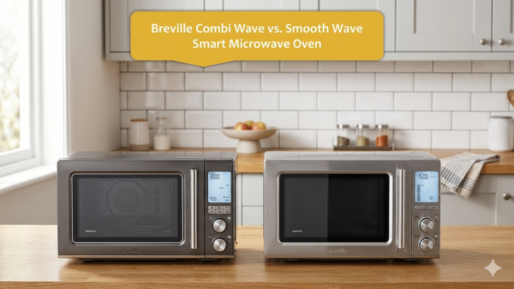 Breville Combi Wave vs. Smooth Wave Smart Microwave Oven