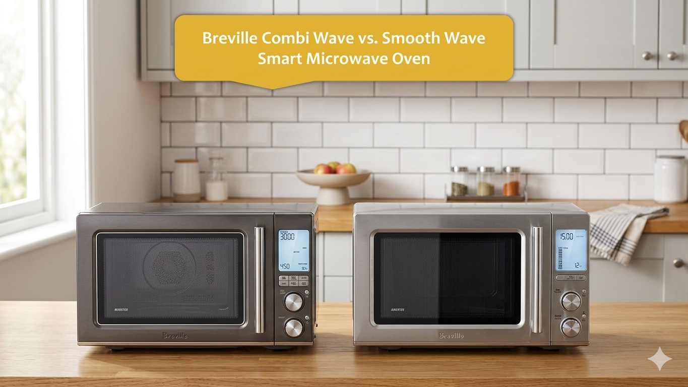 Breville Combi Wave vs. Smooth Wave Smart Microwave Oven