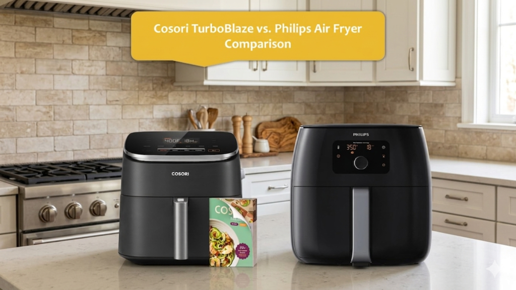 Cosori TurboBlaze vs. Philips Air Fryer Comparison