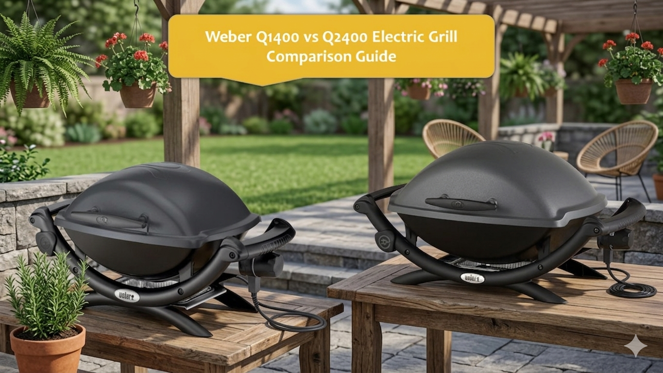 Weber Q1400 vs Q2400 Electric Grill Comparison Guide