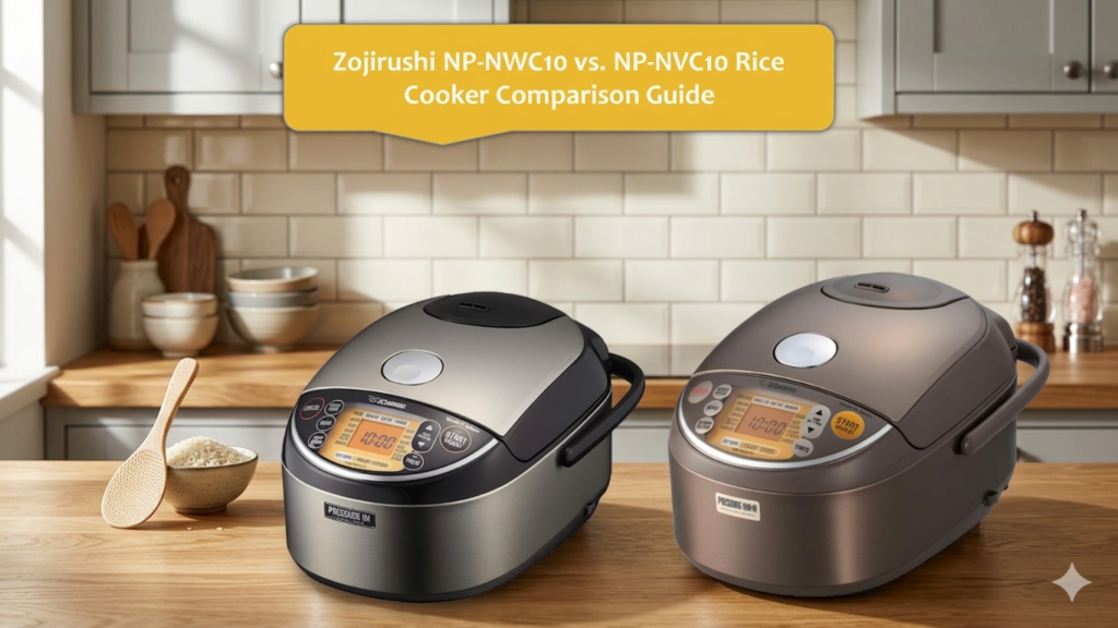 Zojirushi NP-NWC10 vs. NP-NVC10 Rice Cooker Comparison Guide