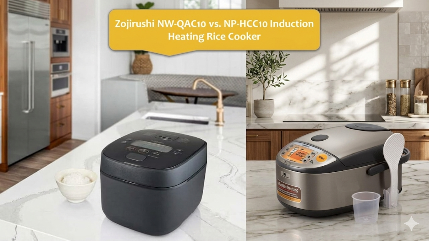 Zojirushi NW-QAC10 vs. NP-HCC10 Induction Heating Rice Cooker